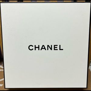 Empty Chanel fragrance box